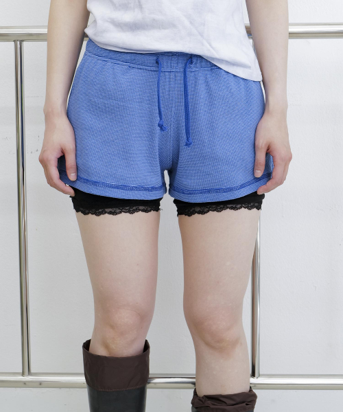 Pocket Mini Shorts - Blue thumbnail 5