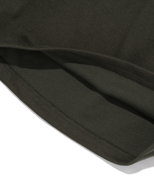 Soft Solid Pin-Tuck Cotton Shorts (Khaki) thumbnail 5