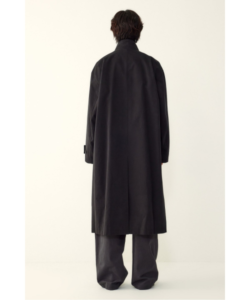 Men's Cotton Mac Coat _Black_9156311831 thumbnail 7