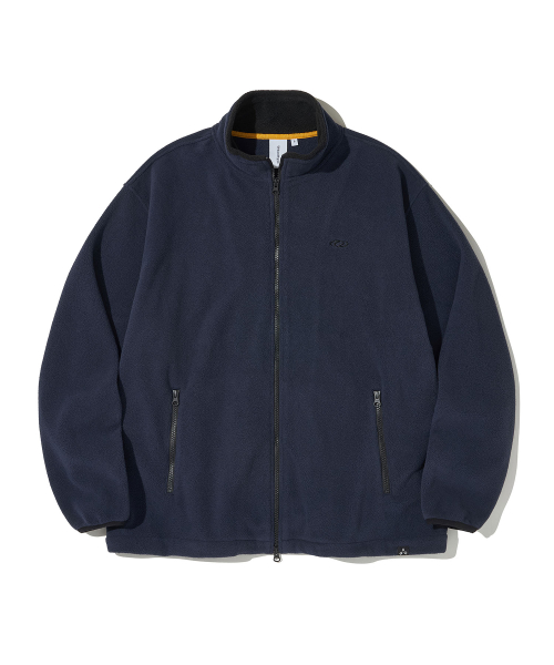 Utah Fleece Zip Jacket_Navy