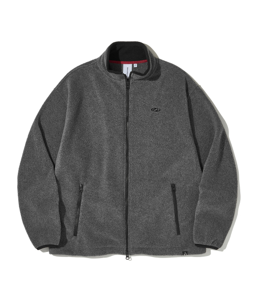Utah Fleece Zip Jacket_Gray