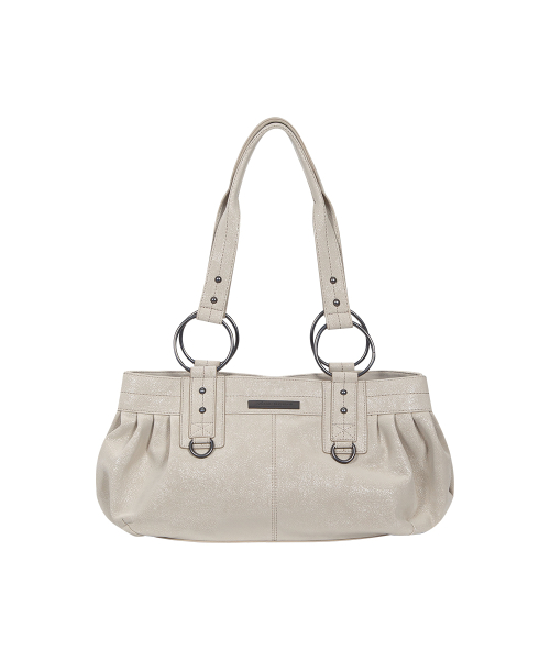 Dove Leather Shoulder Bag (Sand)