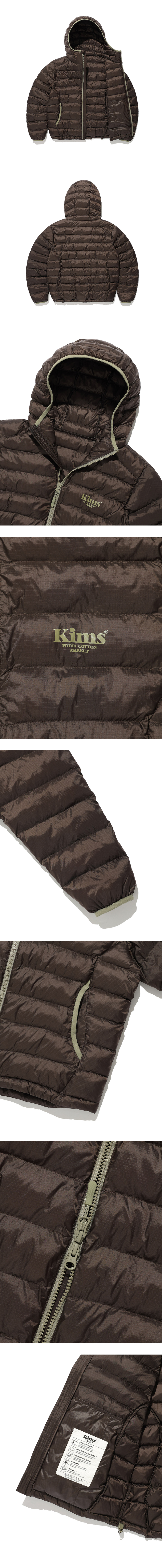 KIMS LIGHT PADDING JACKET - 3 COLORS
