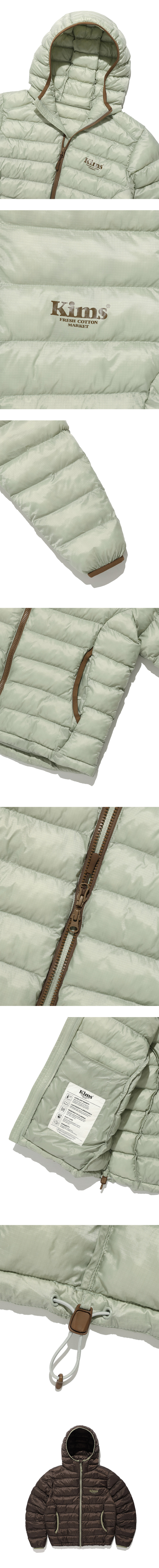 KIMS LIGHT PADDING JACKET - 3 COLORS