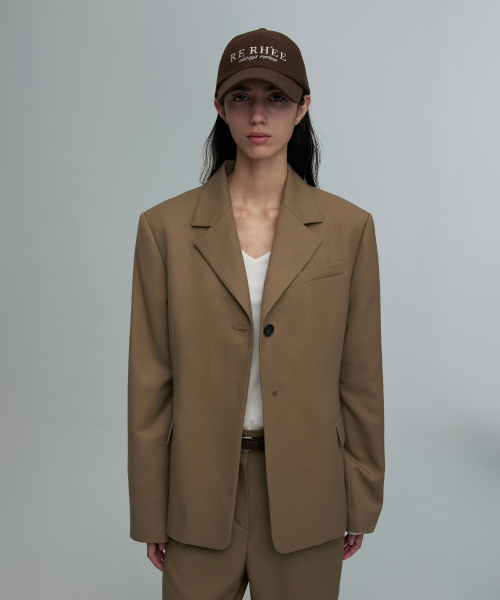 WOOL BALL CAP CHOCOLATE