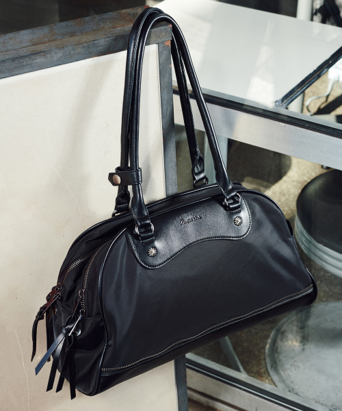 락피쉬웨더웨어 ENGINEERED BOSTON BAG - BLACK