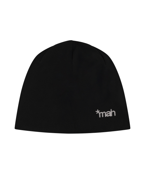 [10주년] mah LOGO DRAPE BEANIE[BLACK]