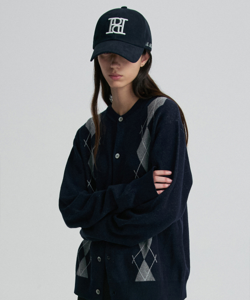 SYMBOL LOGO BALL CAP NAVY