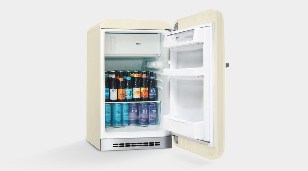폴햄 x 스메그 (FAB10RWH2) 냉장고