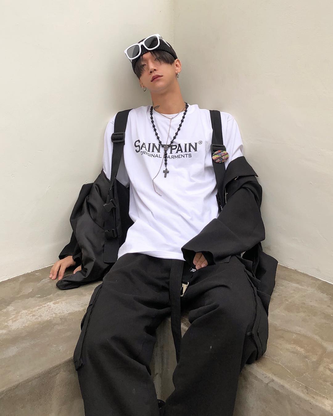 SP OG 로고 티-화이트