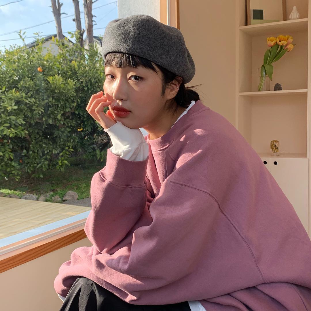 CEC SWEATSHIRT(Pink/기모)
