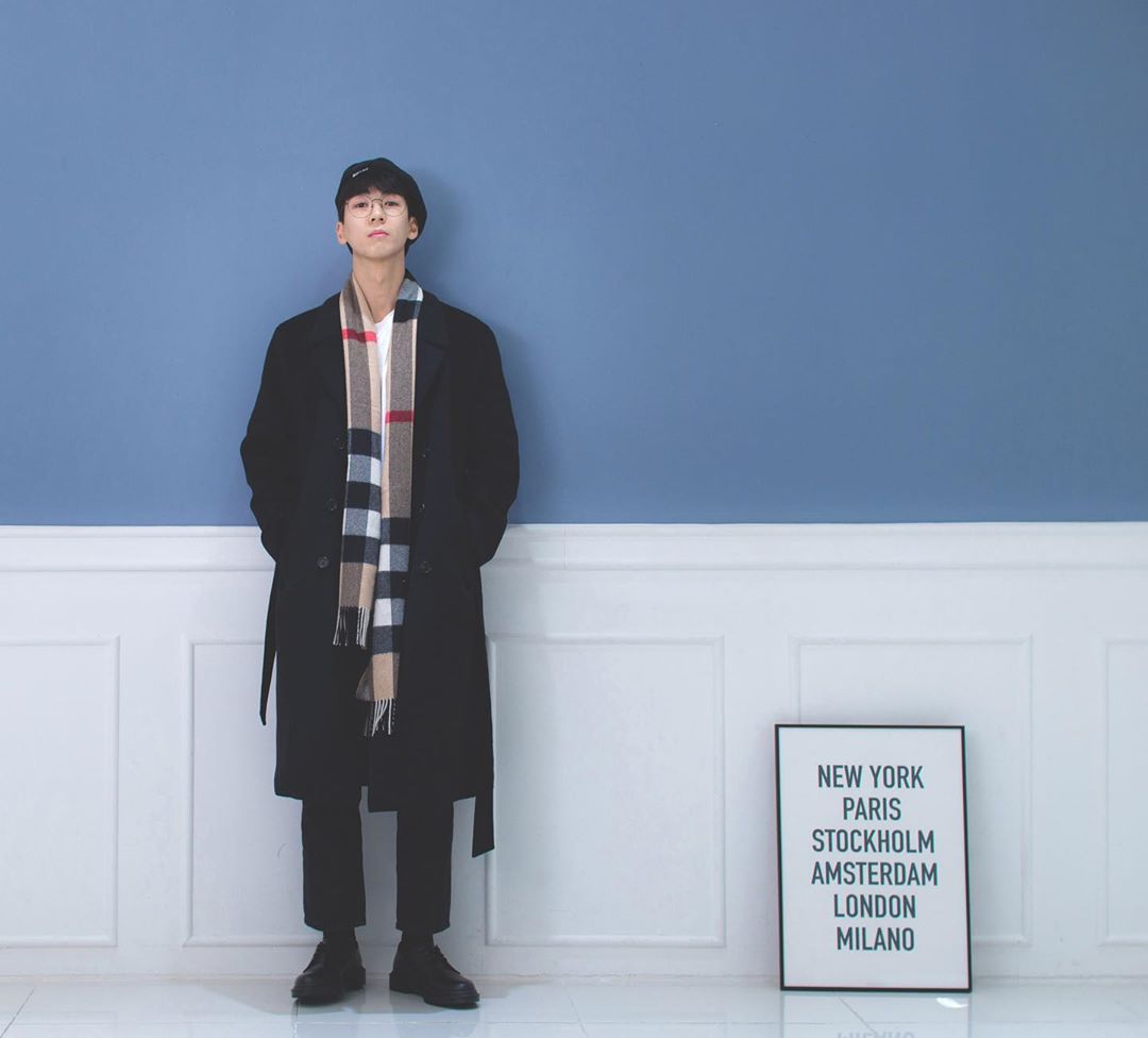 [누빔안감]울 리치 트렌치 더블 코트_Black