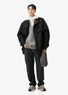 모노톤 데일리 룩