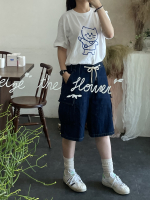 [어썸어스] (23SS)SMILE CAT 반팔 티셔츠 화이트 M사이즈