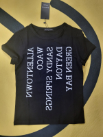[어썸스튜디오] 레터링 반소매 티셔츠 후기!