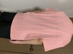 [레이어 유니온] 컷 헤비코튼 세미오버 반팔 티셔츠 핑크 후기
