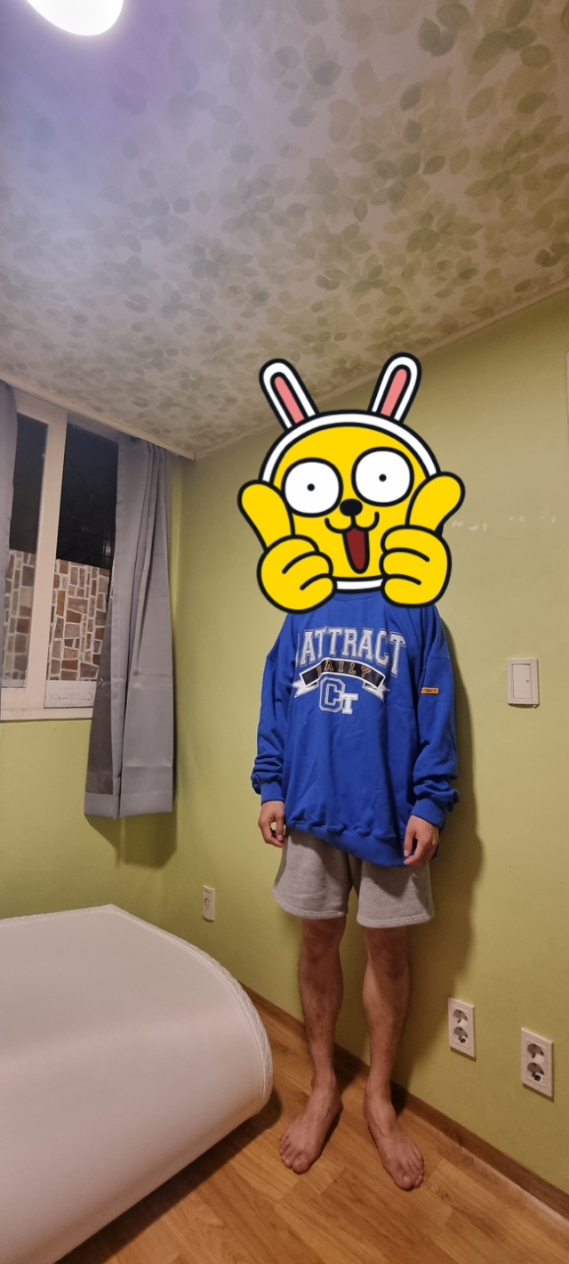 편하게 입기좋은 상큼한 맨투맨 | 체험단후기 - 무신사