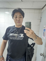 [스타터] 에센셜 타이포 반소매 티셔츠 (블랙)