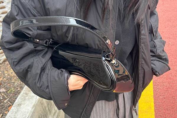 ◆masmarulez◆ Leather shirring mini flap backpack Black 5 마스마룰즈(MASMARULEZ) Leather shirring mini flap backpack _