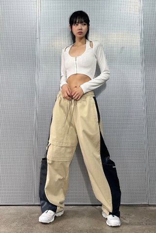 러브이즈트루(LUV IS TRUE) PY WIDE PANTS(BEIGE) - 사이즈 & 후기