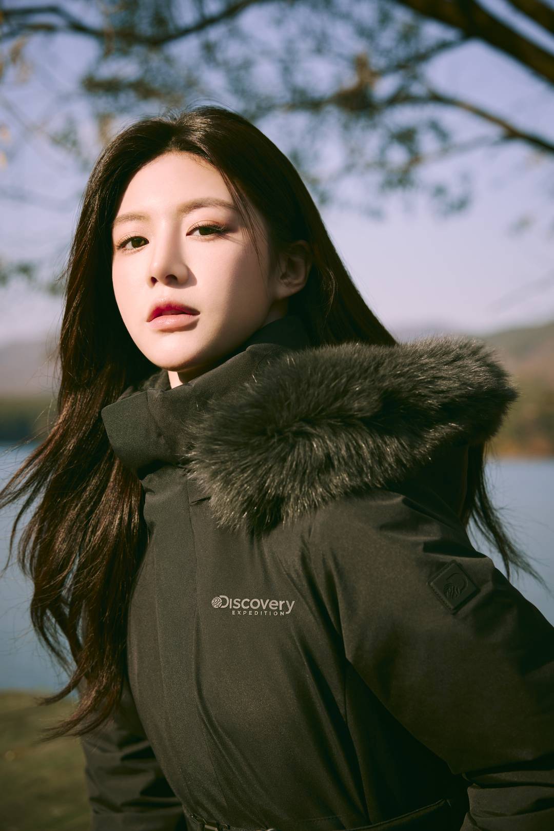 고윤정 디스커버리 여성패딩 반슬리 인스타그램 연예인 패션정보