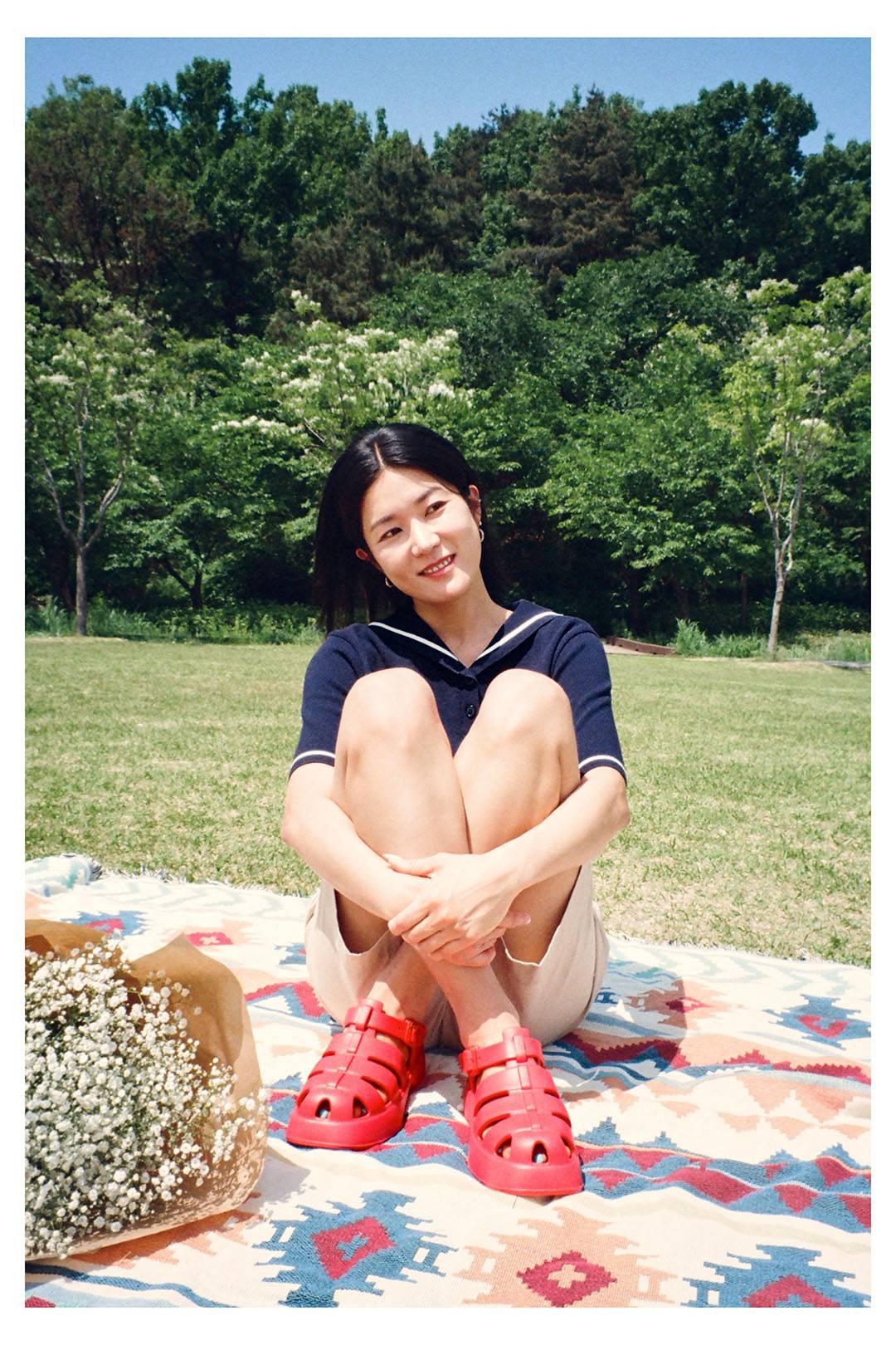 맑은 날에도 신는 레인 슈즈