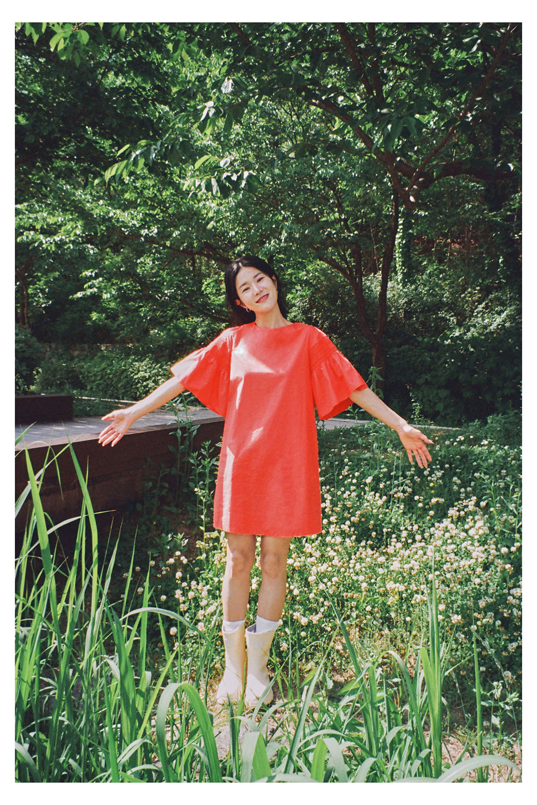 맑은 날에도 신는 레인 슈즈