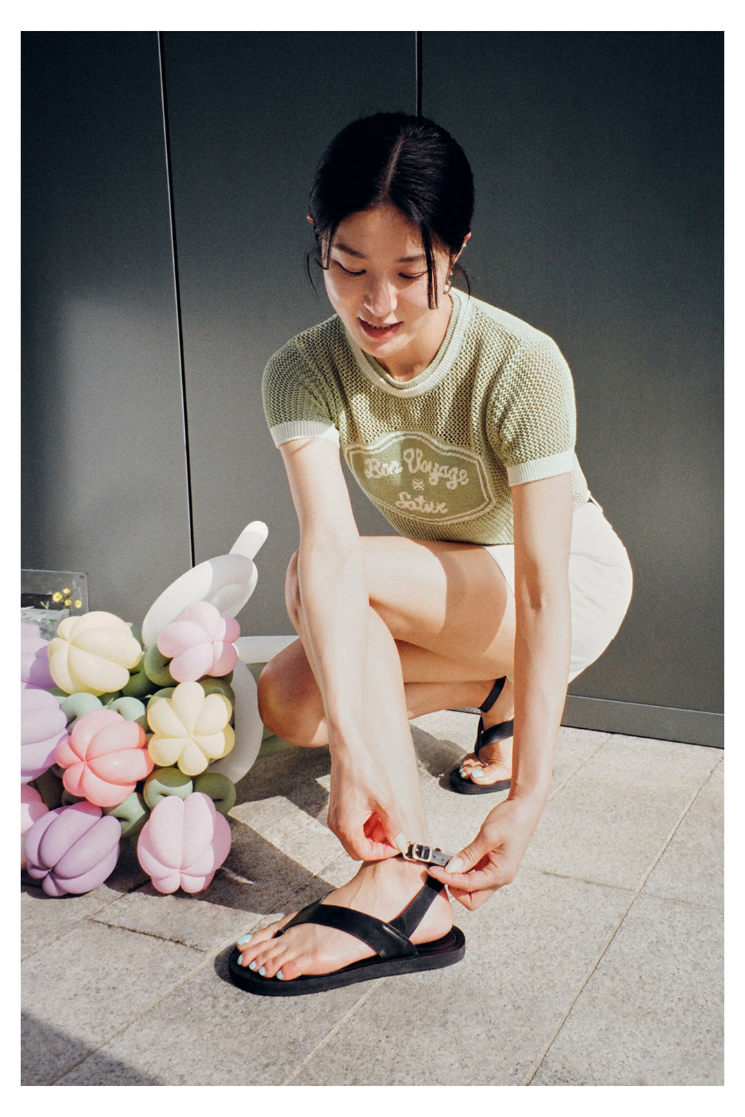 맑은 날에도 신는 레인 슈즈