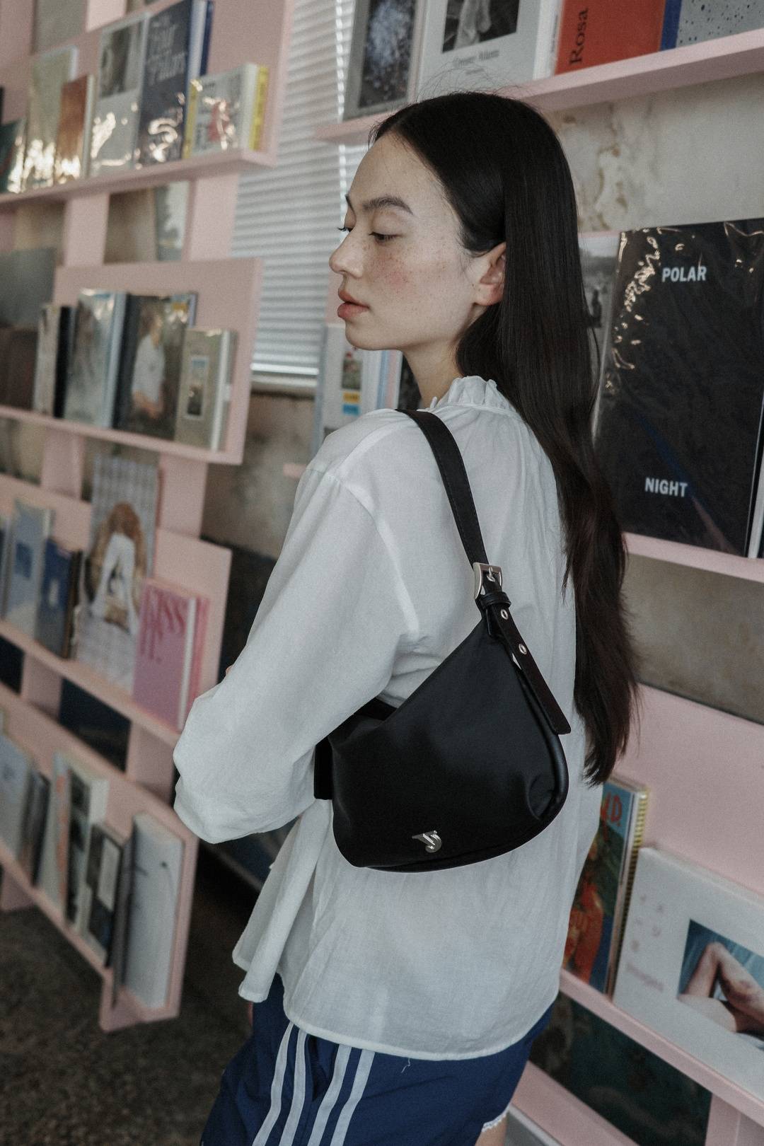 여밈(YEOMIM) mini onion bag (nylon black) - 사이즈 & 후기