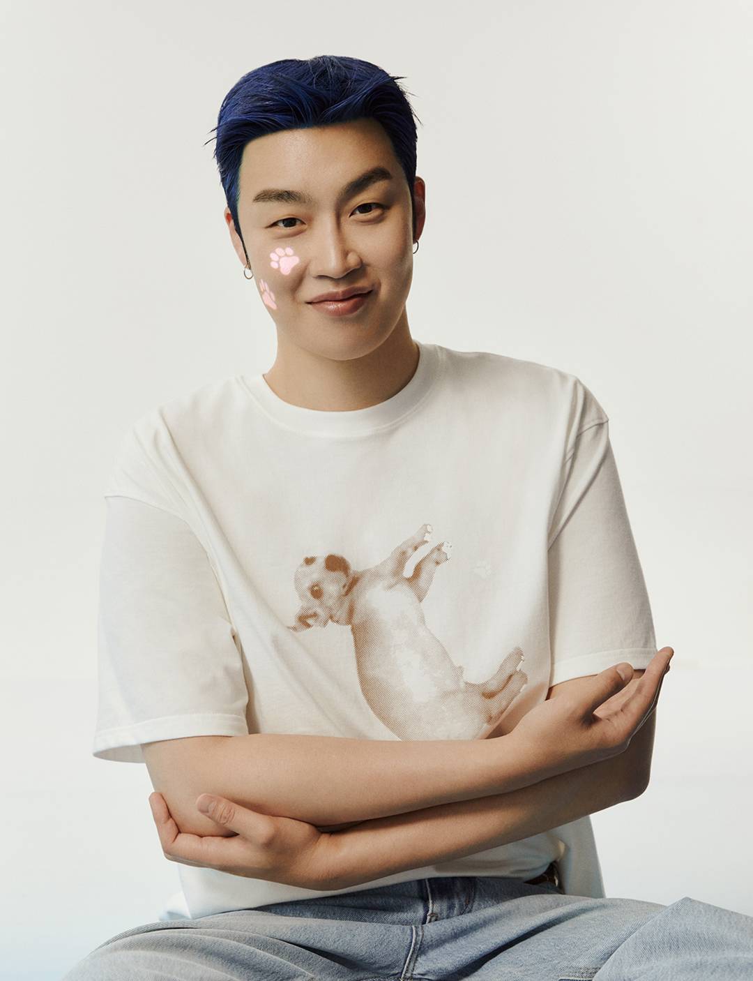 AEAE★韓国★人気 コラボ aeae X PEAKBOY WALK T-SHIRTS 2色 AEAE エーイーエーイー WEB LOGO T-SHIRTS 人気 Tシャツ Y2K