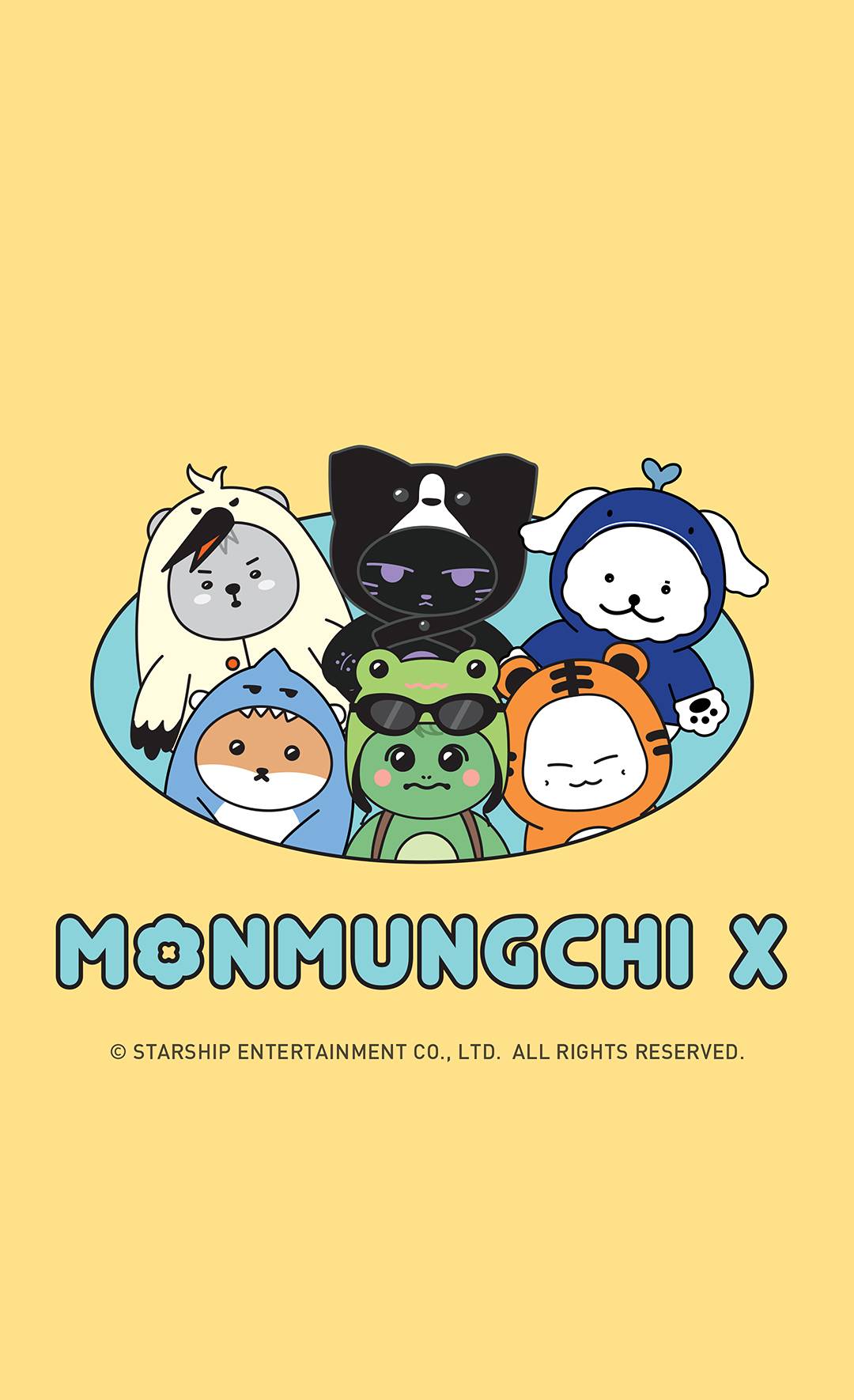 몬스타엑스를 닮은 스파오 × 몬뭉치엑스