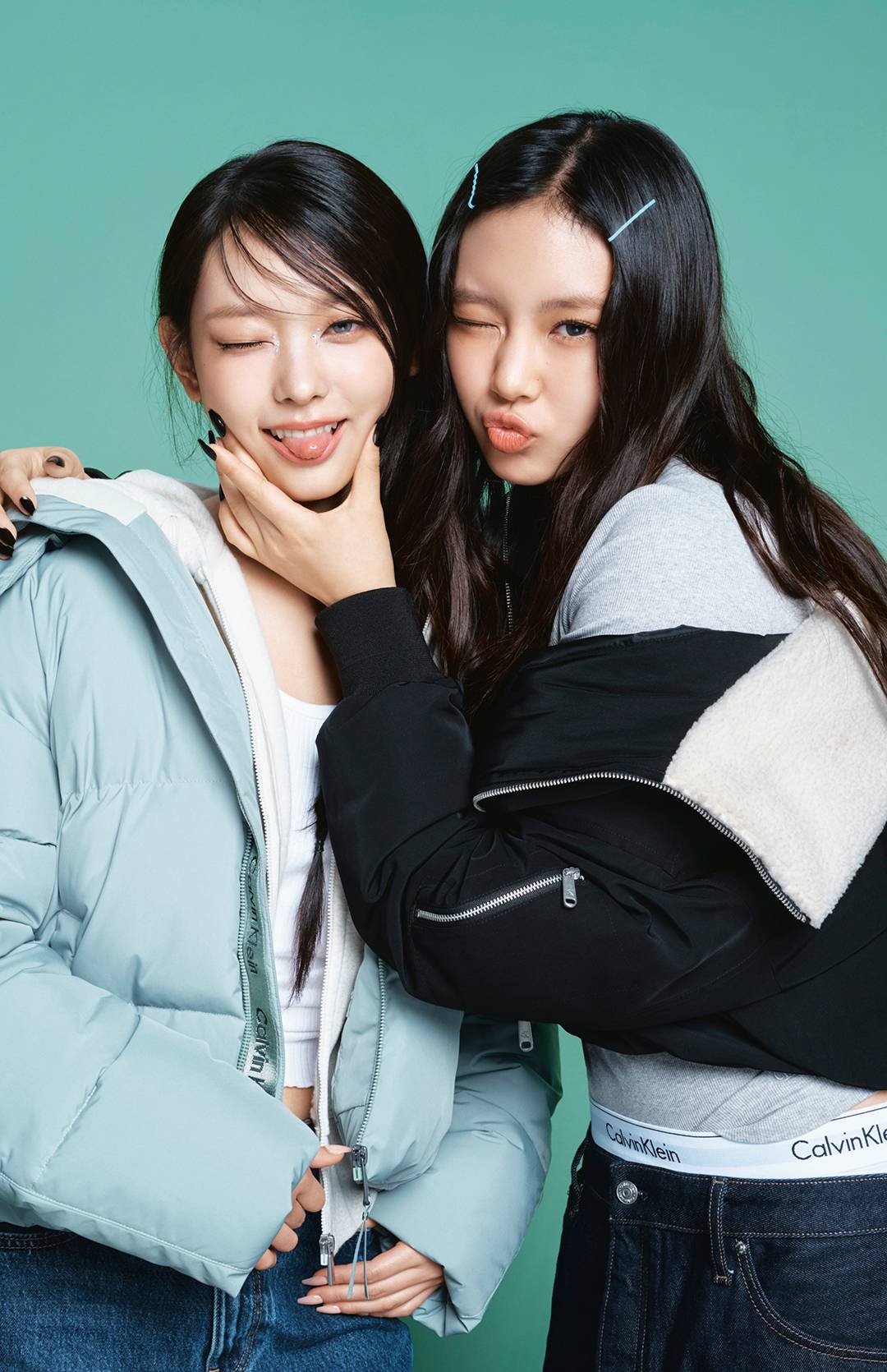 뉴진스와 함께한 CK의 모습은?
