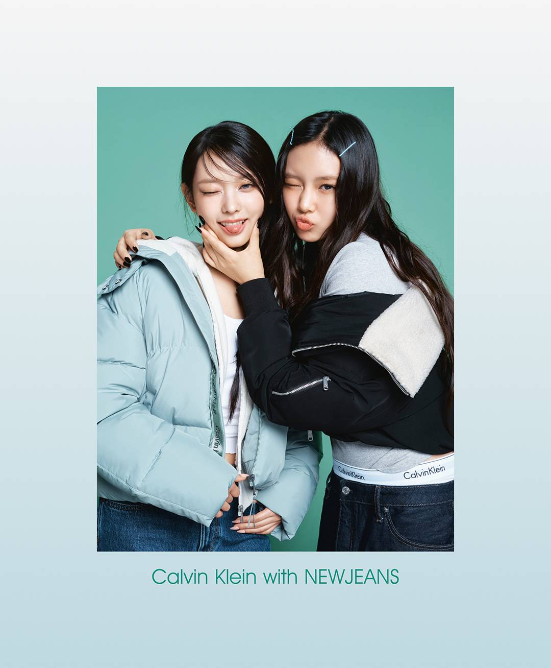 뉴진스와 함께한 CK의 모습은?