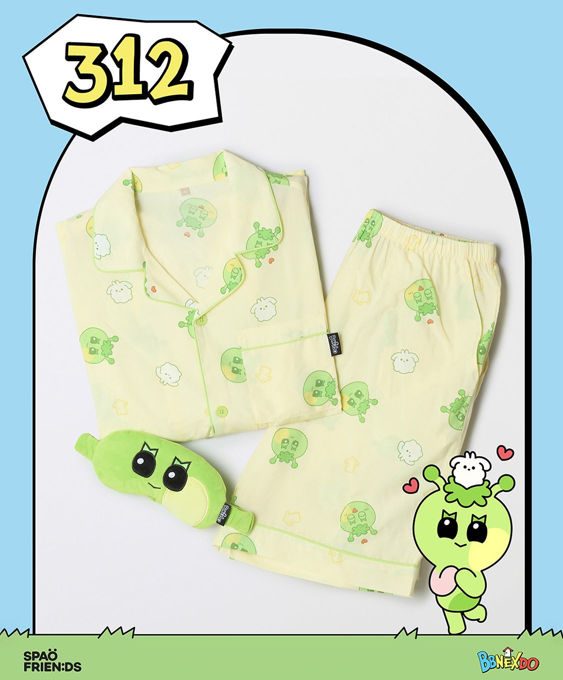 boynextdoor BBNEXDO spao パジャマ　ウナク　Lサイズ Qoo10] スパオ [3営業日以内発送] 韓国限定 BOYN : KPOP