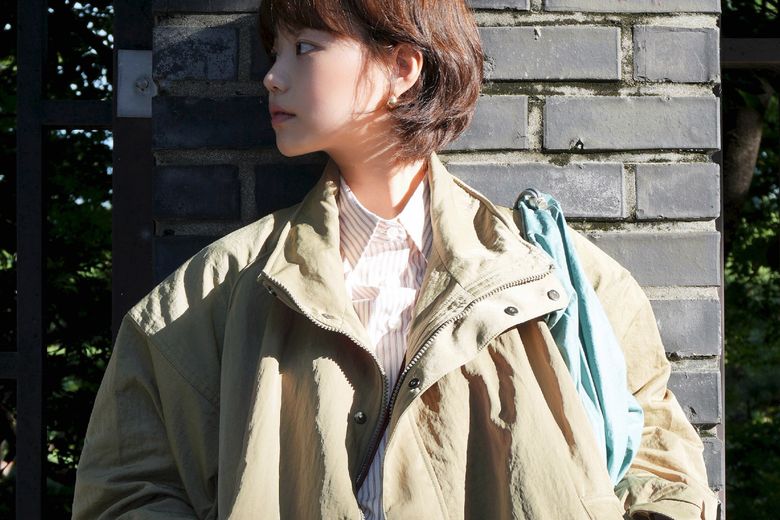 로우클래식(LOW CLASSIC) Lc NYLON JACKET_BLUE_LC251JP01BL - 사이즈 