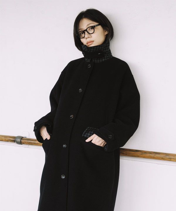 오헤시오(OHESHIO) OVERSIZED RAGLAN JACKET, BLACK - 사이즈 & 후기