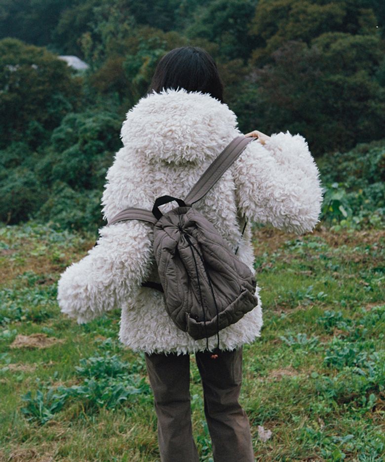 웰빙익스프레스(WELLBEING EXPRESS) Fur Jacket Camel - 사이즈 & 후기 