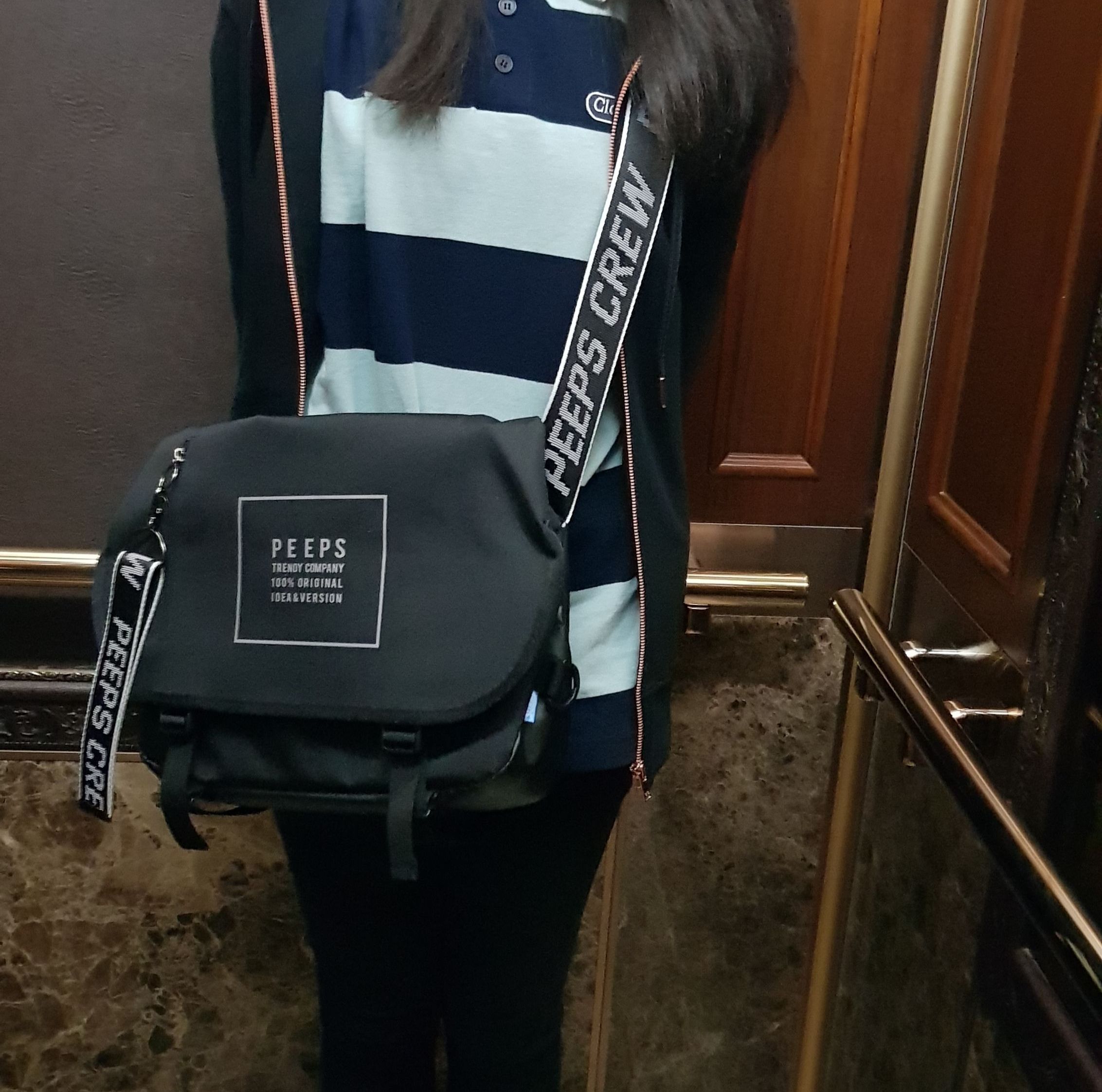 ★2021SS新作★PEEPS★ESSENTIAL MESSENGER BAG VIVID EDIT_3色 MUSINSA | PEEPS essential messenger bag_light edit