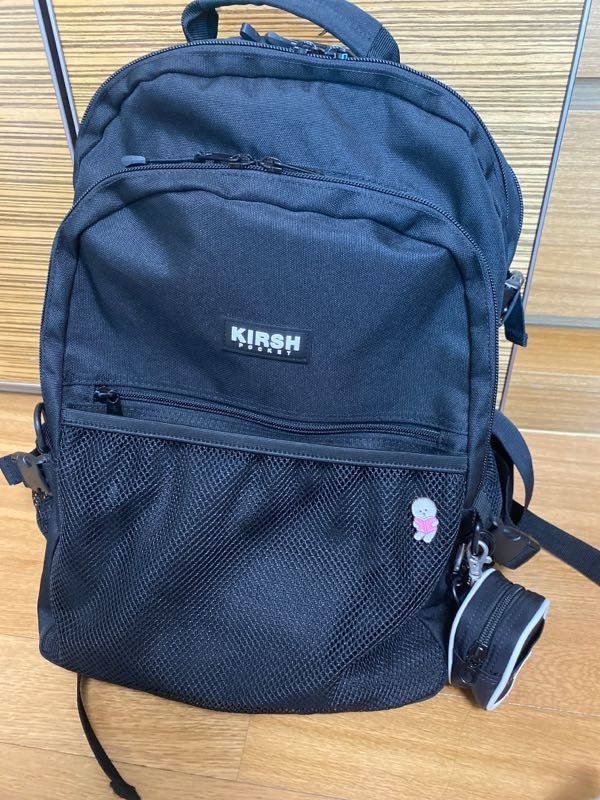 MUSINSA | KIRSH Pocket Storage Backpack [Black]