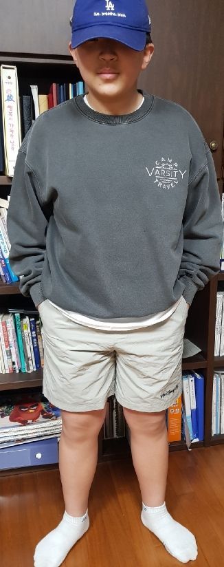 【TRAVEL】★チャウヌ着用★ camp varsity pigment sweatshirt org.jpg