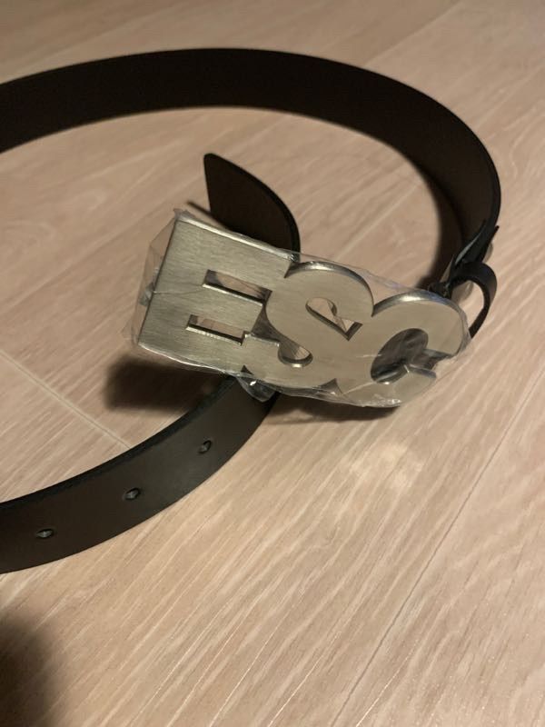 ESC STUDIO（ベルト） MUSINSA公式 | ESC STUDIO ESC leather belt (cowhide)