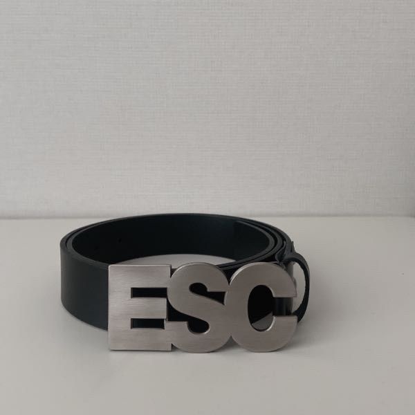 ESC STUDIO（ベルト） MUSINSA公式 | ESC STUDIO ESC leather belt (cowhide)