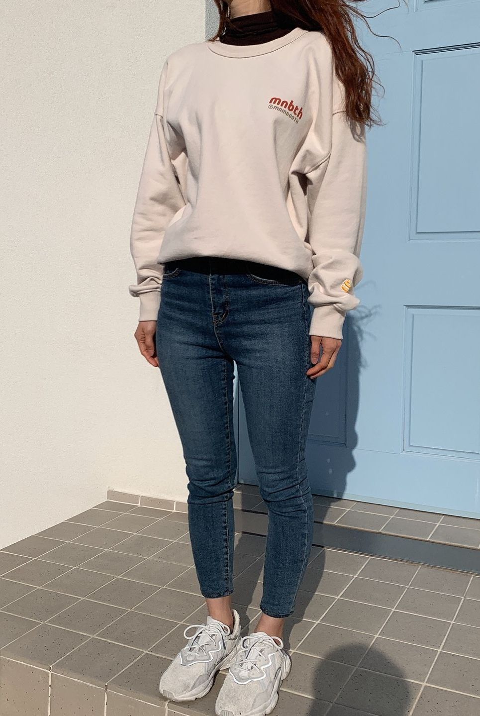MUSINSA | MAINBOOTH MNBTH Sweatshirt(GRAY)