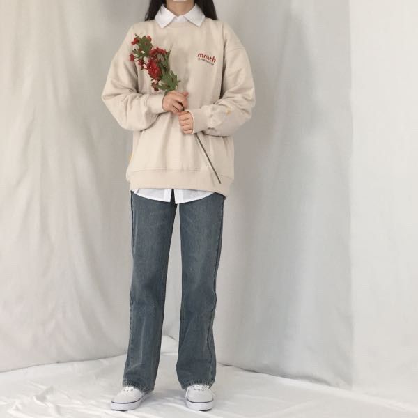 MUSINSA | MAINBOOTH MNBTH Sweatshirt(GRAY)