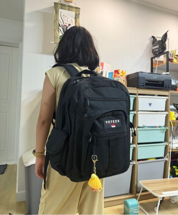 MUSINSA | VETEZE Retro Sport Bag 2 (black)