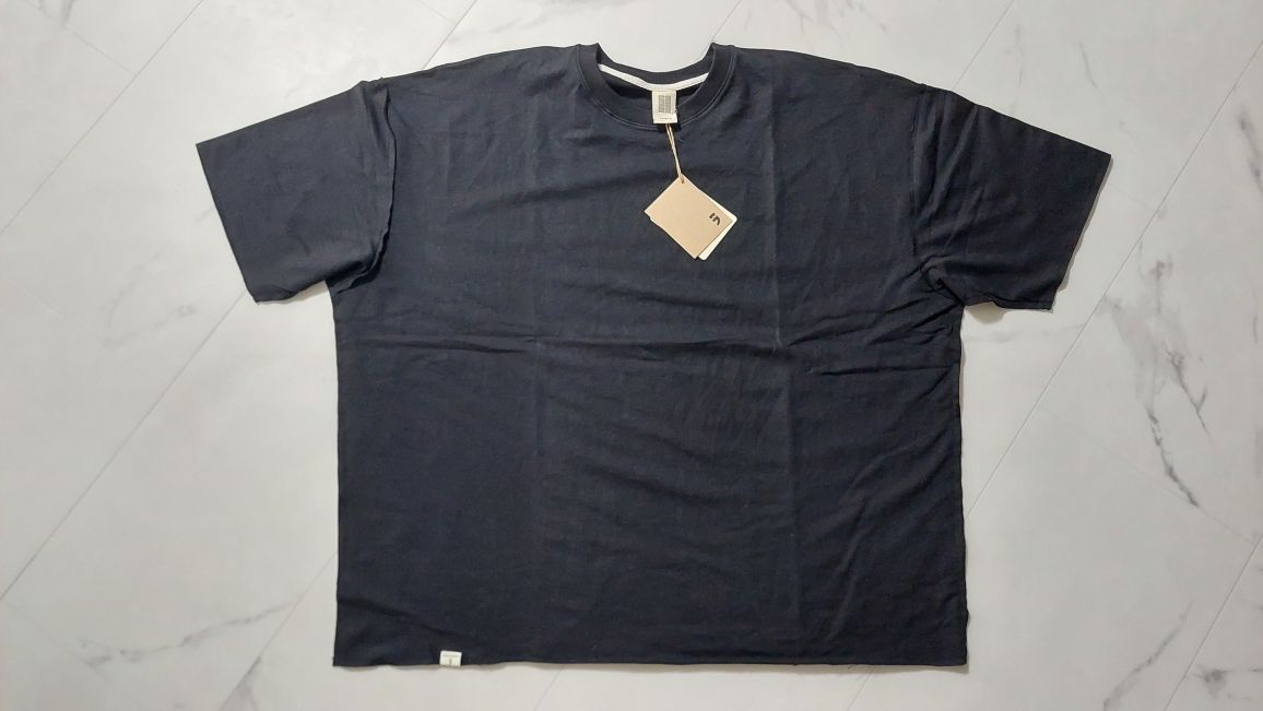 MUSINSA | A NOTHING VINTAGE P. DYEING CUT-OUT BOX 1/2 TEE