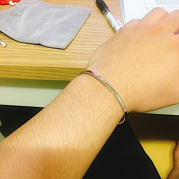 【CRONOUS】 CRJ2006B-WT メンズブレスレット MUSINSA | CRONOUS Kronos CRJ2006B-WT Cuff Bangle Men's Bracelet