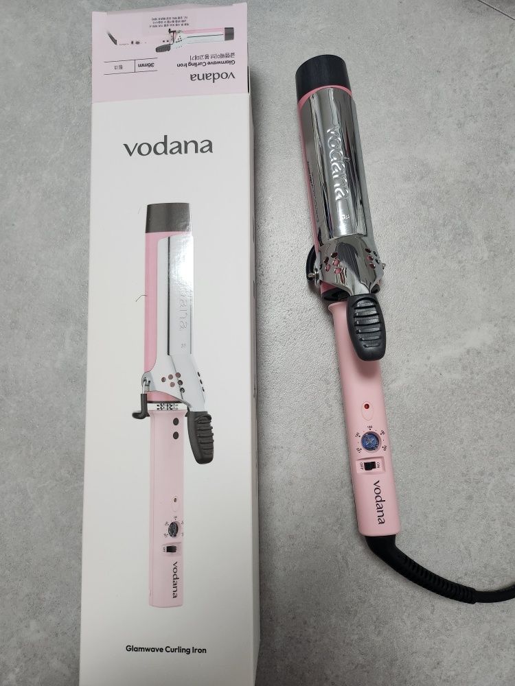 MUSINSA | VODANA Glamwave Bongo Hair Curler 36mm Pink