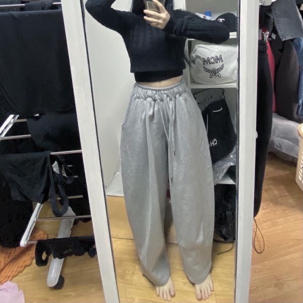 ★人気★【A NOTHING】★HEAVY-TERRY BALLOON SWEATPANT.S★ MUSINSA | A NOTHING HEAVY-TERRY BALLOON SWEAT PANTS (Gray)