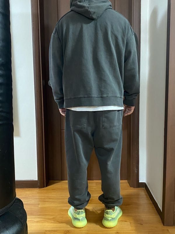 ATTENTIONROWのSolid Curve Tunnel Oversized Fit Setup Hoodie MUSINSA | ATTENTIONROW CURVE TUNNEL PIGMENT OVERSIZED SETUP